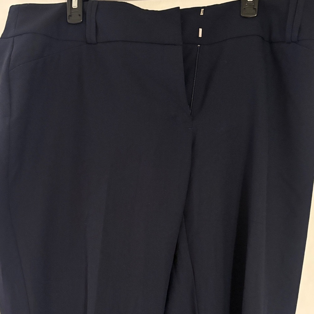 Alfani Navy Bootcut Dress Pants